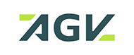 Logotipo da AGV, cliente da Guaçupack pallets